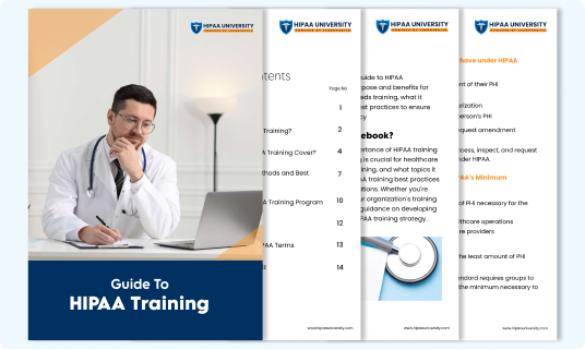 Hand-Guide to HIPAA Training