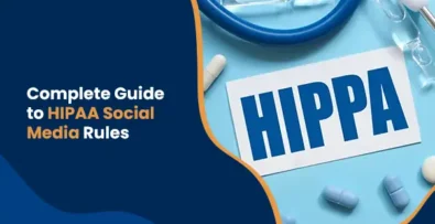 hipaa social media